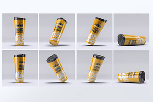 Travel Tumbler Mug Mock-Up, a Product Mockup by DesignRushMarket