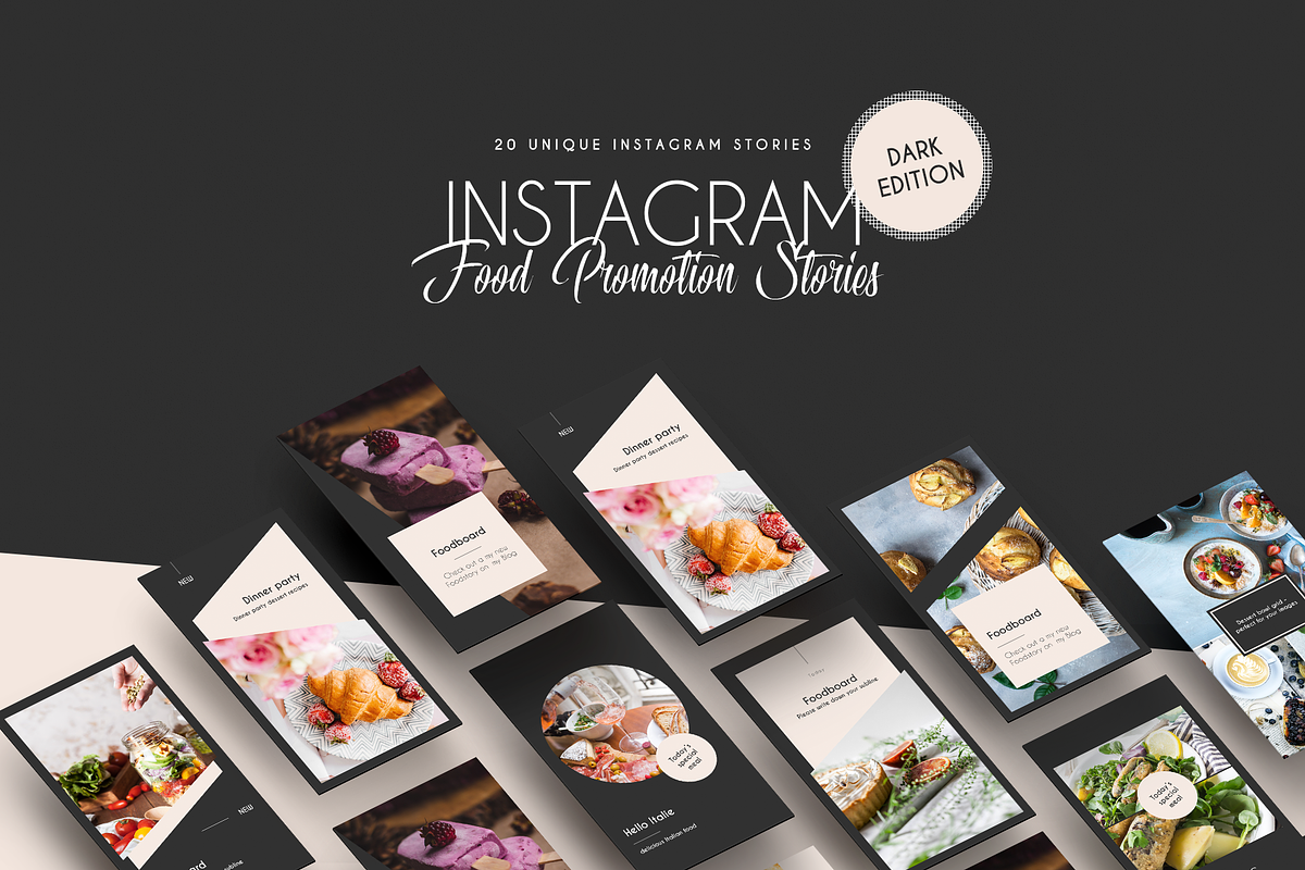 Instagram Stories Template Bundle, a Social Media Template by khoai_tây (Photo 7 of 12)