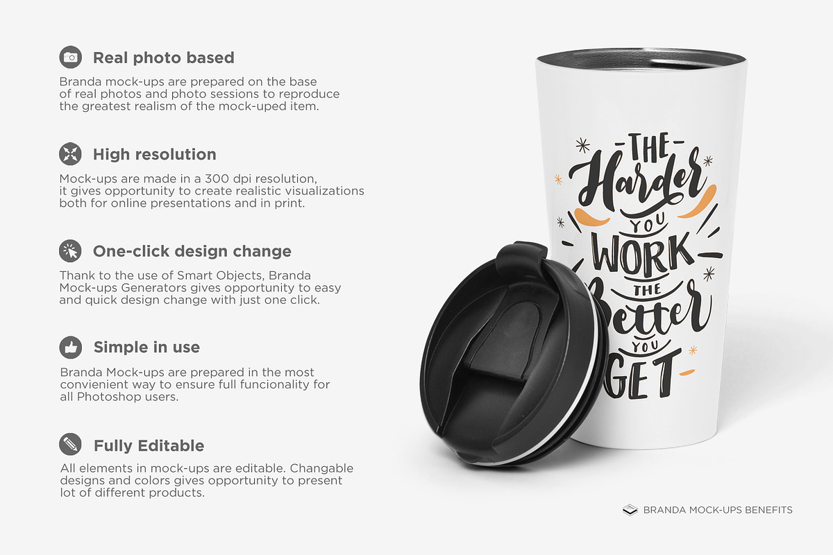 Tumbler Mock-up, a Cups & Container Mockup by Branda Keeps (Photo 2 of 17)