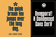 Dongpora Bold & Condensed Sans Serif, a Sans Serif Font by Ronny Studio (Thumbnail 4 of 9)