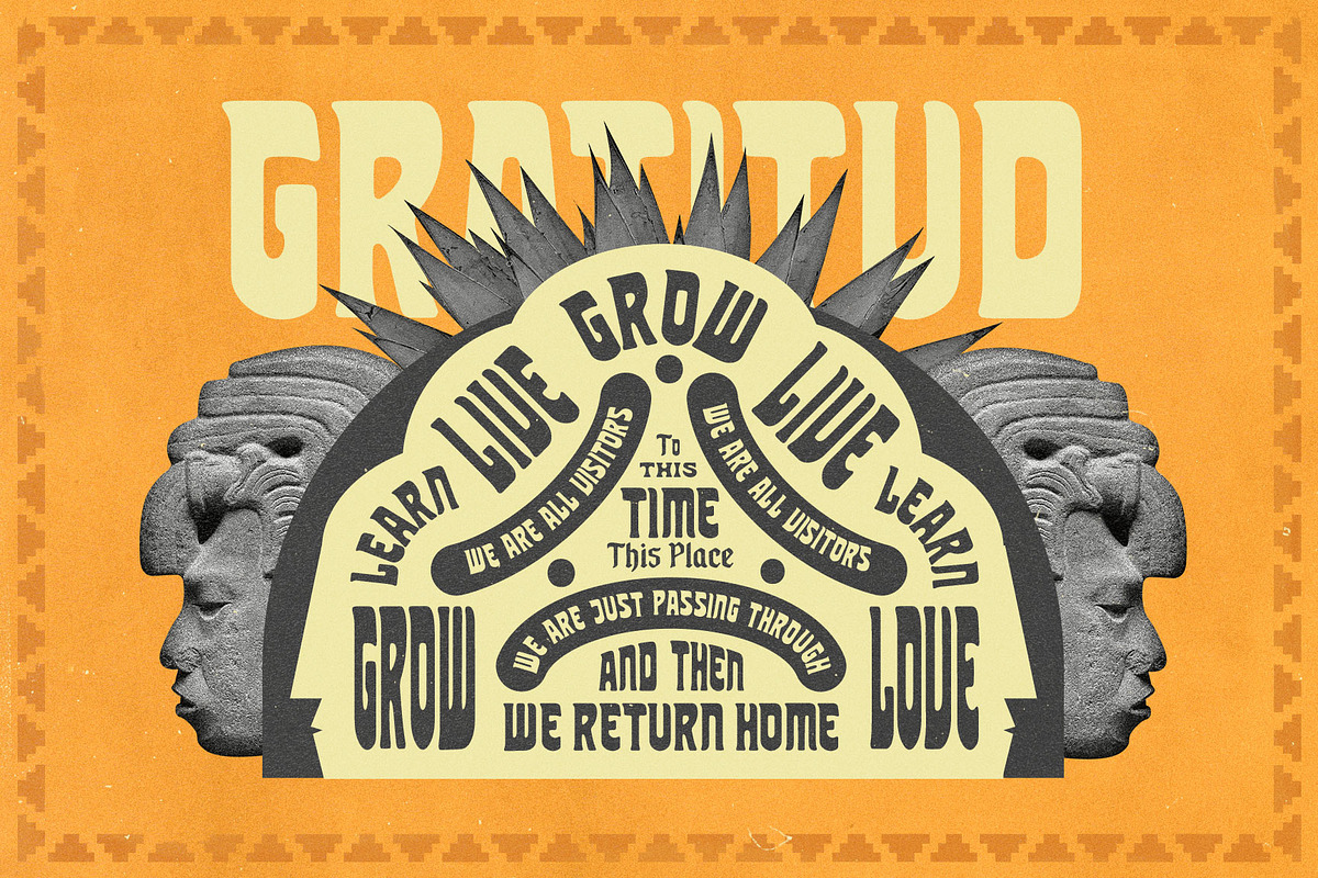Las Cruces Font Collection + Extras, a Serif Font by Opus Nigrum (Photo 12 of 16)