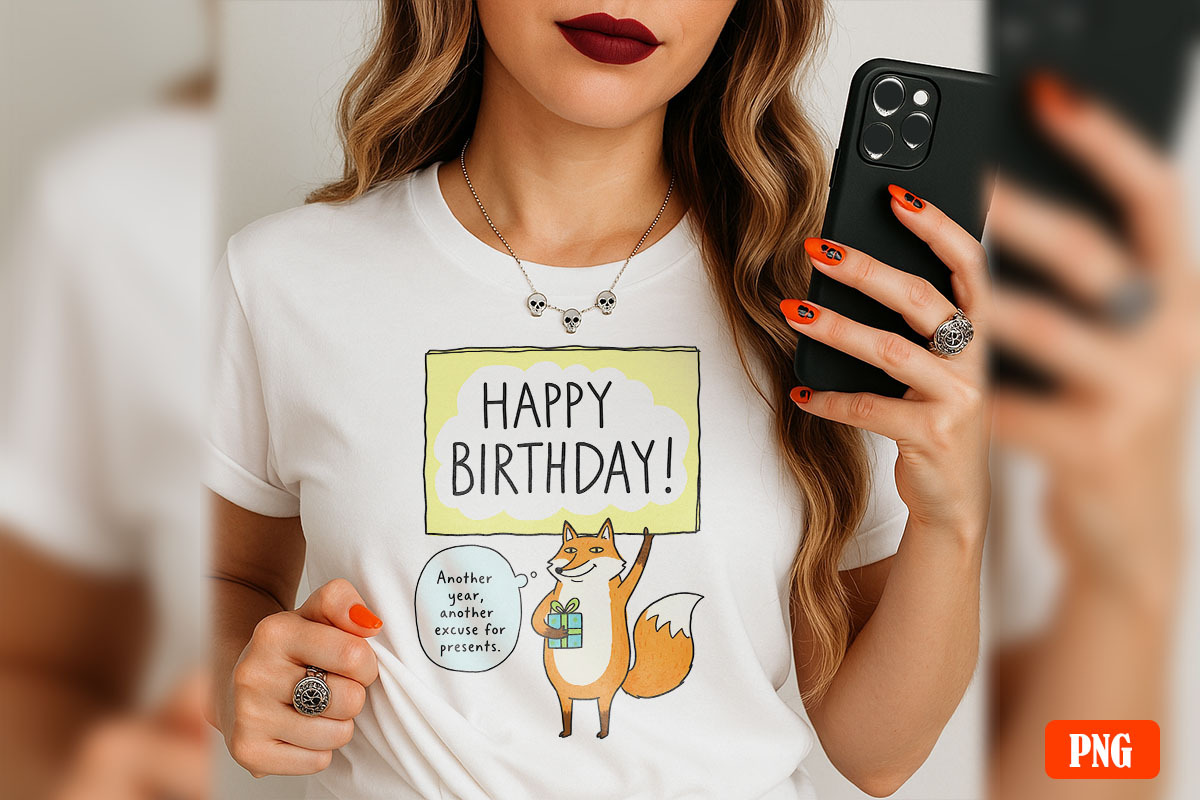 Cat and Animals Funny Birthday PNG, a Graphic by GlitterCraft (Photo 9 of 101)