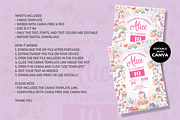 Unicorn Birthday Invitation, an Invitation Template by M9 Design (Thumbnail 4 of 4)