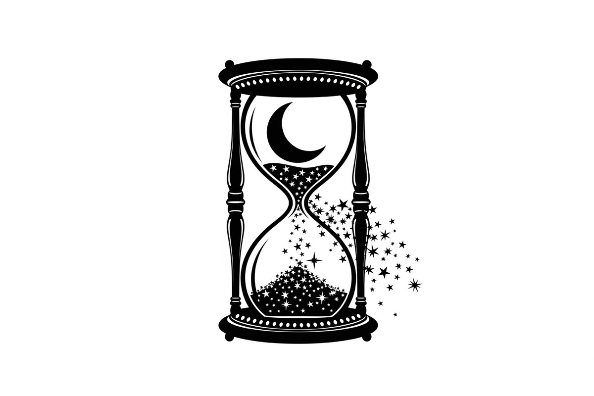 Moon Hourglass Design Bundle, an Illustration by jahid234 (Photo 9 of 31)