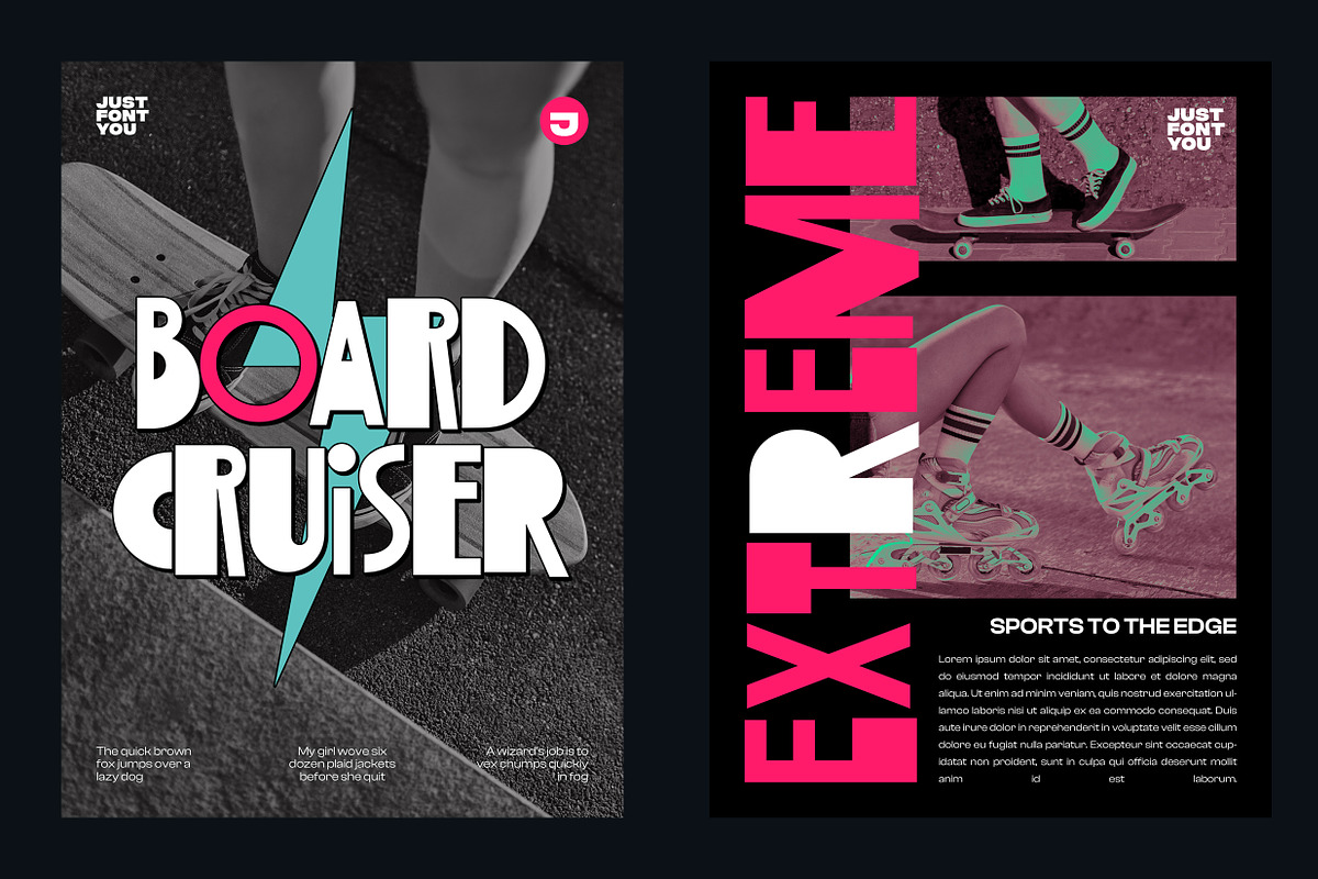 Kroist - Experimental Pop Fonts, a Font by Ian Irwanwismoyo (Photo 2 of 8)