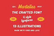 Martellas - Display Font, a Sans Serif Font by Edignwn Type (Thumbnail 4 of 10)