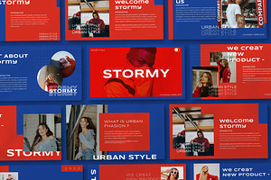 Stormy Powerpoint Template