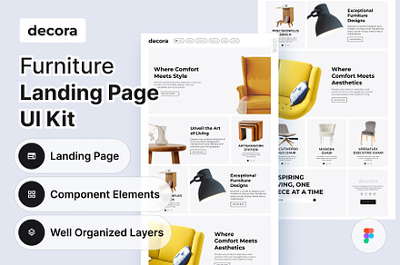 Decora | Furniture UI Kit