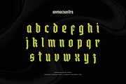 Avenacuastra, a Blackletter Font by ilhamtaro (Thumbnail 7 of 10)