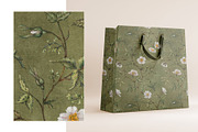 English Rose Garden Seamless Pattern, a Pattern Graphic by MouseGrey (Thumbnail 7 of 13)
