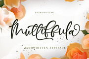 Muttiffula, a Script Font by pineungtype (Thumbnail 1 of 7)