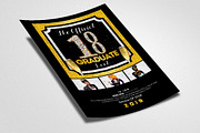 Graduation Party Flyer Template, a Flyer Template by Design Up (Thumbnail 2 of 2)