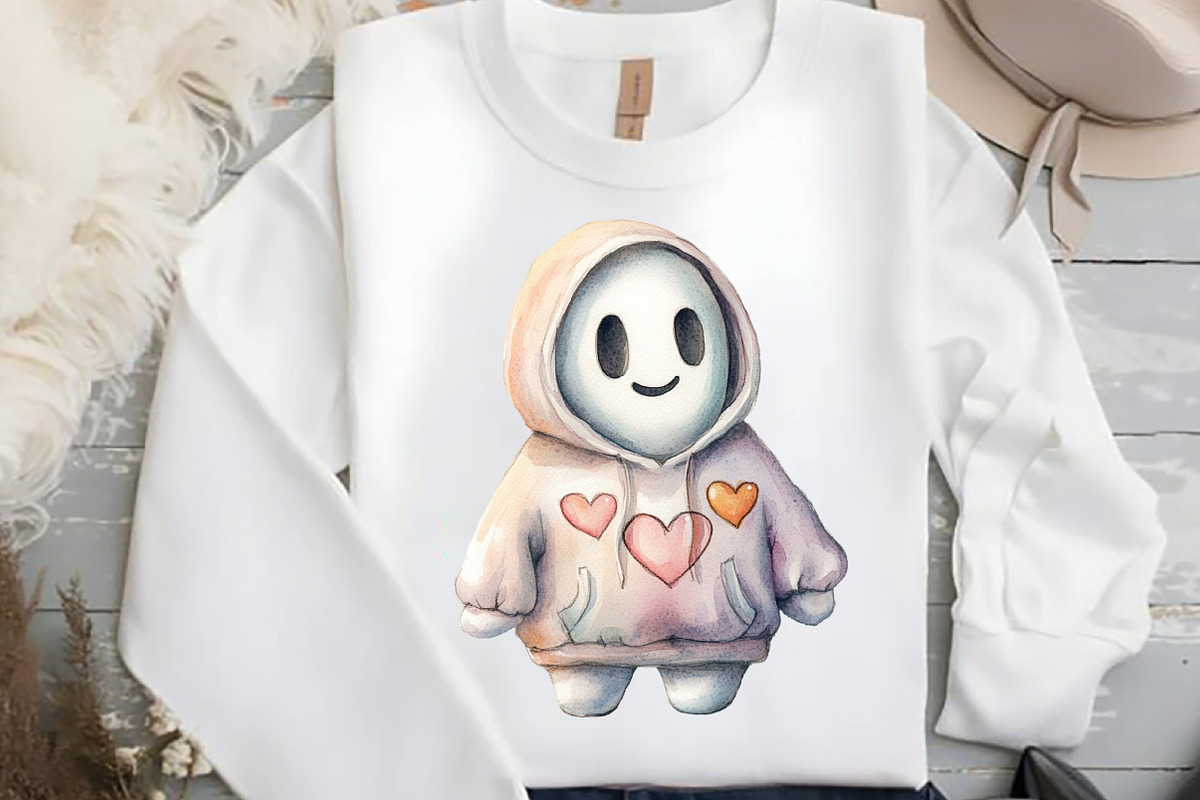 Cute Pastel Halloween Clipart Bundle, an Illustration by DreamCafeArt (Photo 5 of 6)