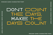 Rinjani Sans - Wide Stretch Typeface, a Sans Serif Font by CCS Type (Thumbnail 7 of 24)