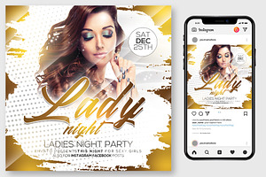 100 Night Club Party Flyers Bundle