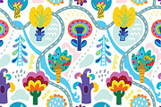 20 Colorful Seamless Patterns, a Pattern Graphic by PenguinHouse (Thumbnail 8 of 13)