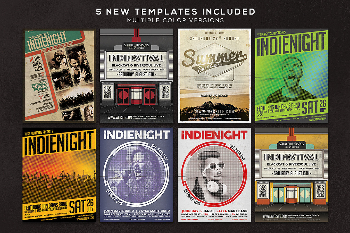 100+ Flyers Bundle + Covers, a Flyer Template by Graphicdome (Photo 9 of 9)