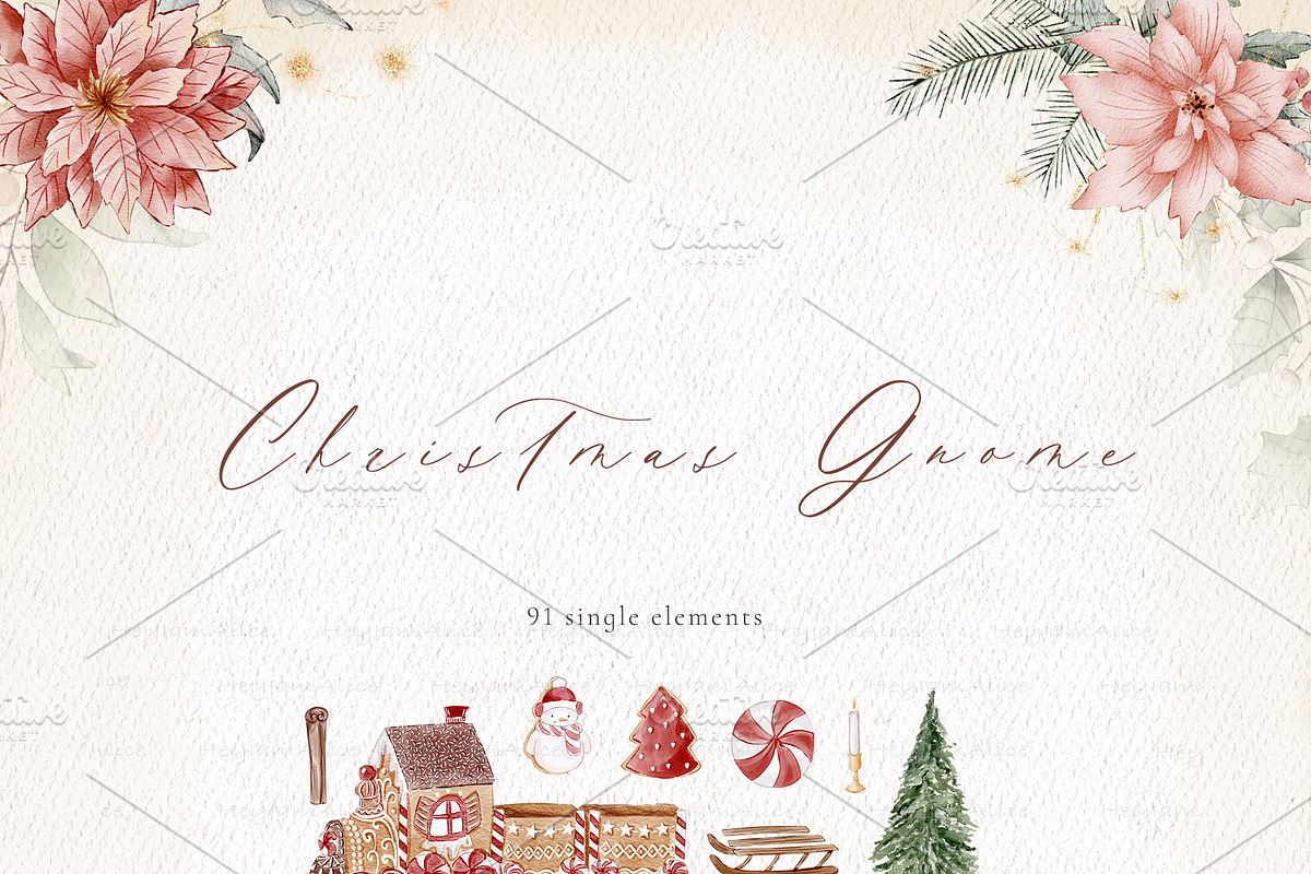 Christmas Gnome, an Illustration by heyiamalice (Photo 7 of 14)