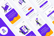 SBank Banking Wallet App UI Kit, an App Template by RiveupDigital (Thumbnail 3 of 7)