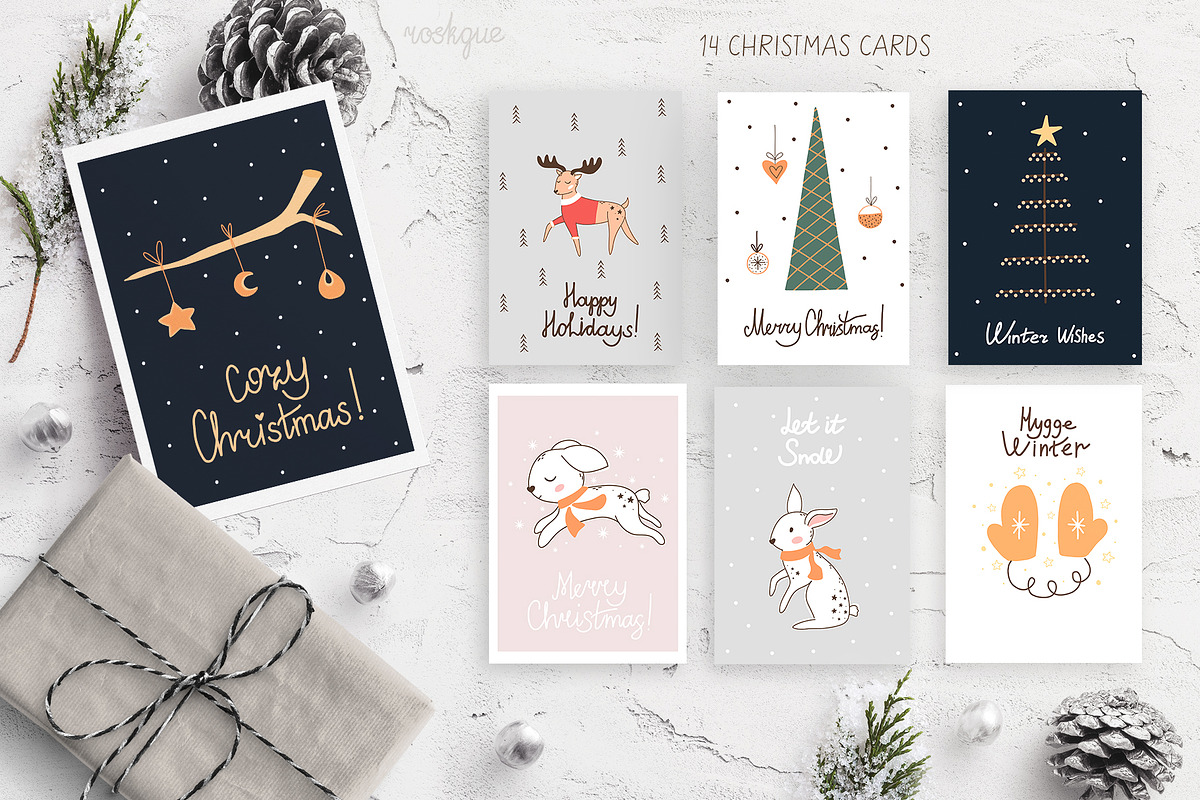 Magic Winter Bundle, a Seasonal Illustration by roskque (Photo 20 of 24)