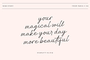 Hilton Fontain | Handwritten Font, a Handwritten Font by Burhan Afif (Thumbnail 2 of 10)