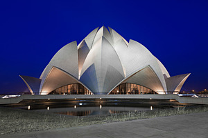 Lotus Temple, Delhi, a Photo by saiko3p