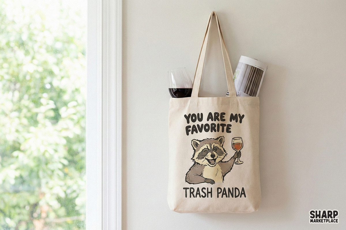 You Are My Favorite Trash Panda, an Illustration by SharpMarketplace (Photo 3 of 4)