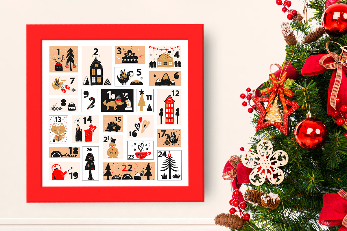 Christmas forest, an Animal Illustration by Alyonka_lis (Photo 10 of 10)