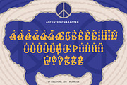 VERTISTYLE WAVES - Psychedelic Style, a Serif Font by Brightone (Thumbnail 6 of 9)