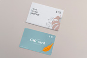 Gift Card Mockup, a Packaging Mockup by Graphicnugget (Thumbnail 3 of 9)