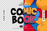 Comic Book Text Effect Style, a Layer Style Add-On by Mockmenot (Thumbnail 2 of 2)