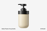 Matte Plastic Pump Bottle 3D Model, an Object 3D Model by Akebareee (Thumbnail 1 of 3)