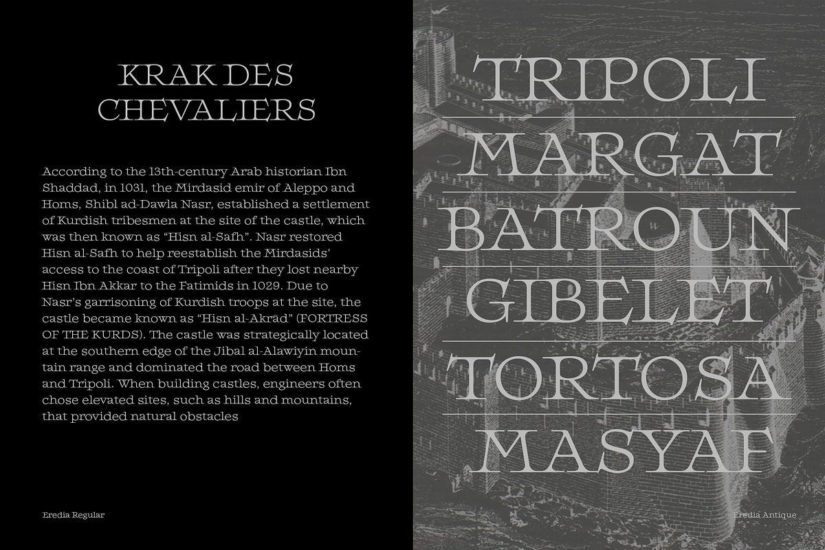 EREDIA, a Serif Font by Nasir Udin (Photo 10 of 17)