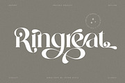 Trendy & Modern Fonts 2 - 10 Sets, a Font by Cruzine (Thumbnail 10 of 42)