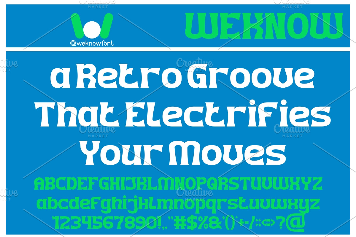 Psychedelia Energy font, a Font by weknow (Photo 2 of 8)