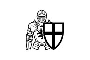 Medieval Knight Shield Vector Bundle, an Illustration by Designs_River (Thumbnail 7 of 51)