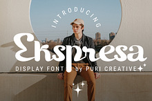 Ekspresa - Handwritten Display Font