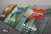 Industrial Flyer PSD Template, a Flyer Template by M K GRAPHICS (Thumbnail 2 of 2)