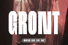 Gront Modern Sans Serif Font
