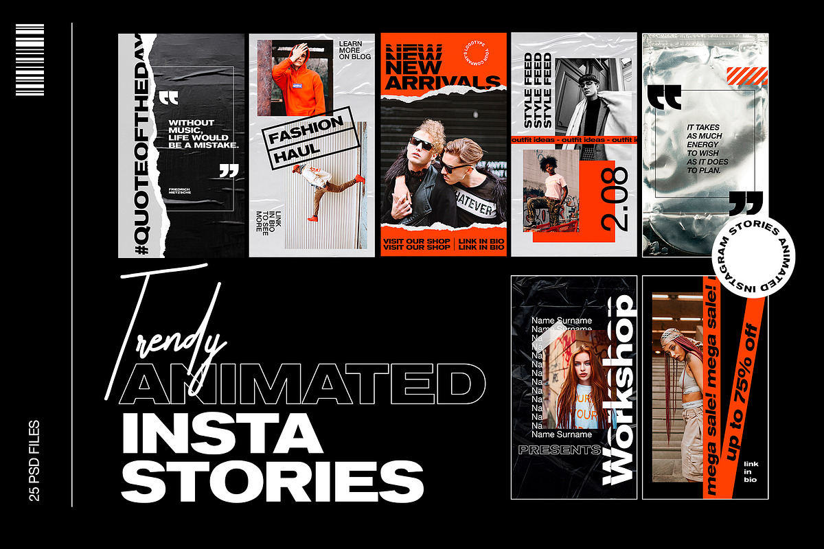End of Year Sale Instagram Bundle, a Social Media Template by Marie T (Photo 6 of 41)