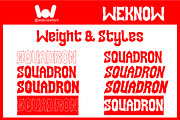 Squadron font, a Blackletter Font by weknow (Thumbnail 7 of 8)