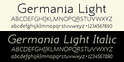 Germania, a Sans Serif Font by Wiescher-Design (Thumbnail 3 of 7)