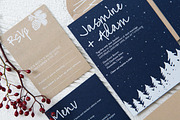 Winter Wonderland Wedding Suite, an Invitation Template by Laura K Invitations (Thumbnail 5 of 5)