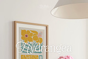 Hydrangea ~ Frame & Poster Mockups, a Household Mockup by The Bambi Collective (Thumbnail 10 of 13)
