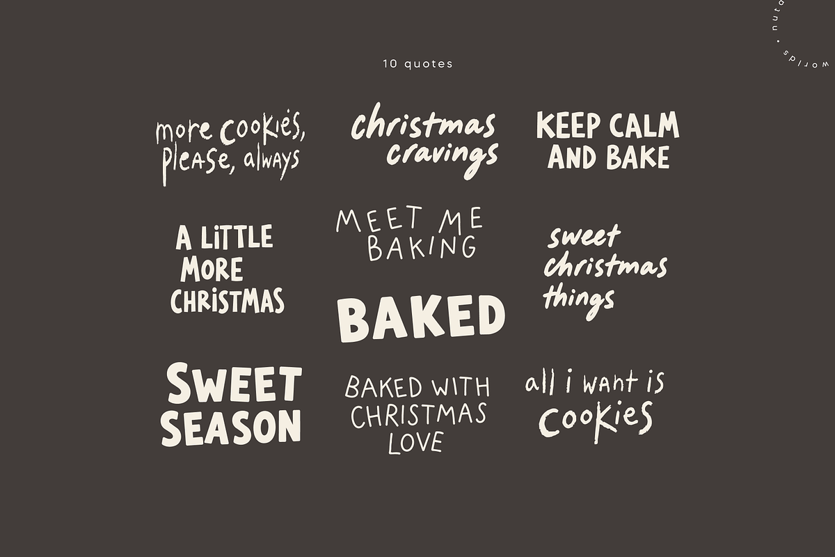 Christmas Bakery | Cozy Vector Pack, an Object Illustration by Nutalin Art (Photo 10 of 13)