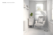 Reading Corner with Armchair Mockup, a Mockup by creatsy5 (Thumbnail 2 of 6)