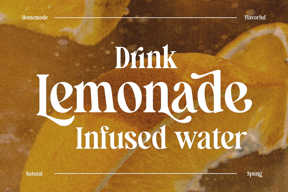 Manshera Romika - Modern Vintage, a Serif Font by Arterfak Project (Photo 9 of 15)
