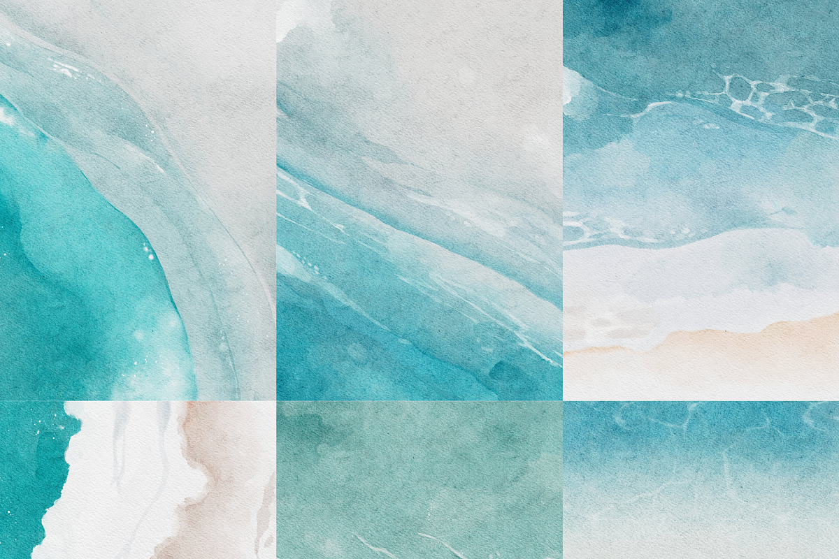 BUNDLE | Watercolor Backgrounds, a Texture Illustration by ArtbyHien (Photo 6 of 15)