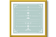 Vintage Big Set of Horizonyal Vector, a Decorative Illustration by FineArtStudio (Thumbnail 2 of 3)