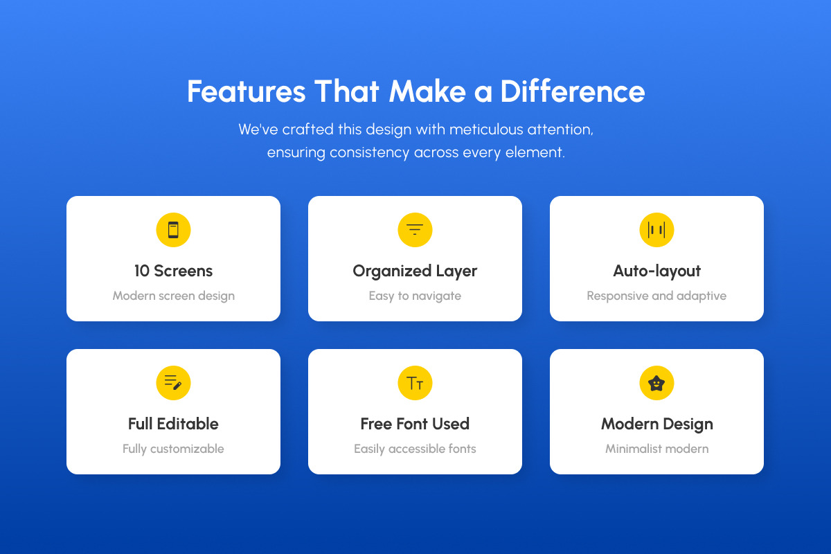 Stadiz – Smart Exam Prep Quiz UI Kit, an App Template by productype1 (Photo 2 of 5)